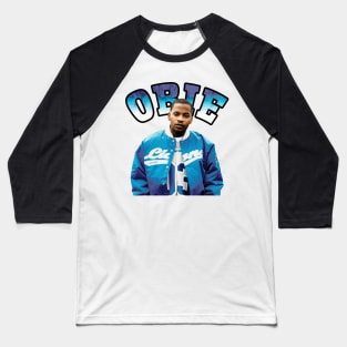 Obie Trice Blue Gradient Baseball T-Shirt